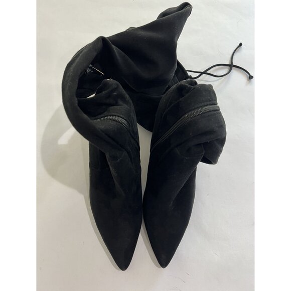 ALDO Asteille Over The Knee Boots in Black Suede - Picture 4 of 6